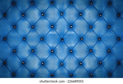 light blue upholstery leather pattern background - Shutterstock ID 226689055