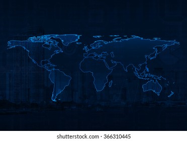virtual map of the world Virtual Map World Building Background Images Stock Photos virtual map of the world