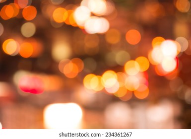 Light bokeh background