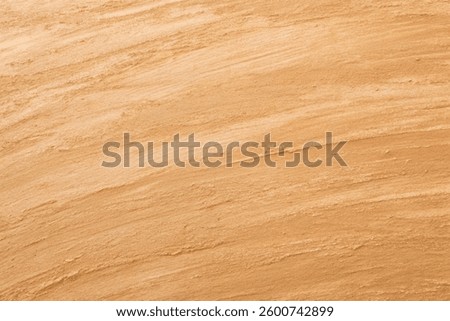 Light brown paint paste texture background, empty copy space, painted wall paste texture,