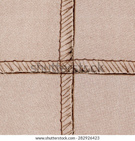 light brown textile texture with  inseam
