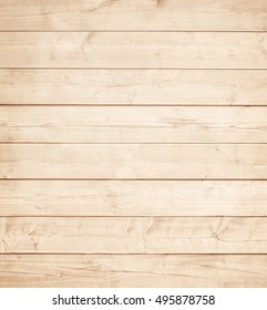 Light Brown Wooden Planks, Wall, Table, Ceiling Or Floor Surface. Wood Texture
