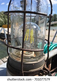 Light Bulb in Cage