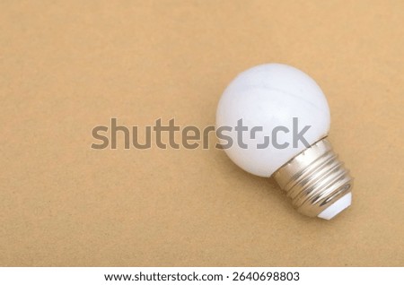 Light Bulb Composition Representing Bright Ideas and Innovation