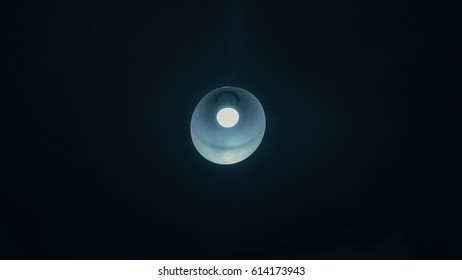 Light bulb in the dark
