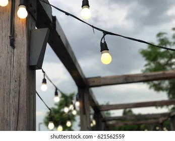 light bulb decorating 
