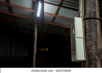 The light bulb is a device that illuminates. Open with switch