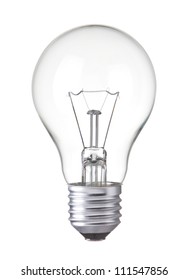 Light bulb, isolated, Realistic photo image - Shutterstock ID 111547856