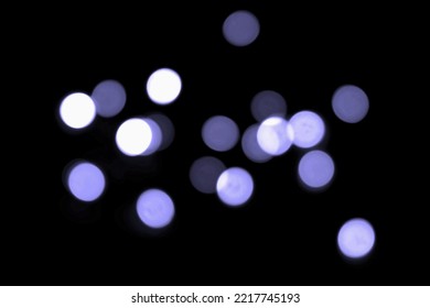 Light Bulb Overlay. Abstract Bokeh Light Background. Abstract Bokeh Background. Light Bulb Decoration. Christmas Or Wedding Lights Isolated On Black Background. String Wired Bulbs On Black Background.