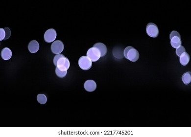 Light Bulb Overlay. Abstract Bokeh Light Background. Abstract Bokeh Background. Light Bulb Decoration. Christmas Or Wedding Lights Isolated On Black Background. String Wired Bulbs On Black Background.