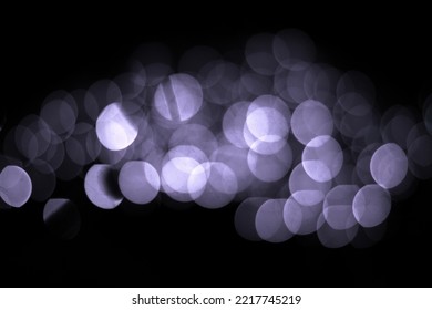 Light Bulb Overlay. Abstract Bokeh Light Background. Abstract Bokeh Background. Light Bulb Decoration. Christmas Or Wedding Lights Isolated On Black Background. String Wired Bulbs On Black Background.