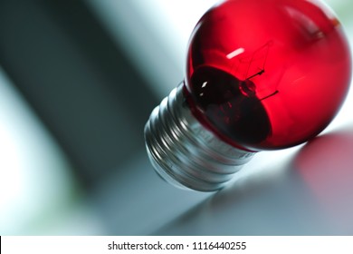 light bulb, selective focus