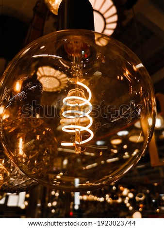 Light Bulb in a store