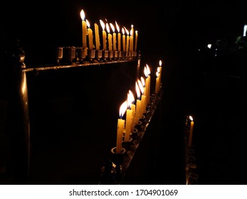Light from Candle. (Selective focus)