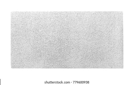 Light carpet on white background