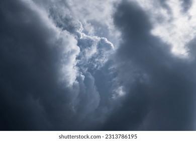 Light in the Dark and Dramatic Storm Clouds.