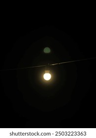 Light in the dark is like warmth when you can't see anything around you.
