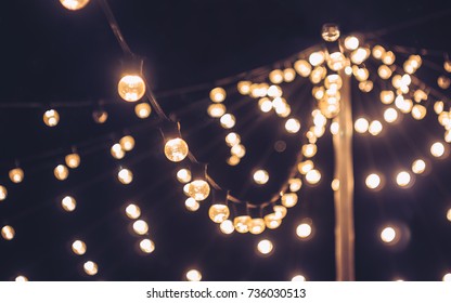 Light Decoration Event Festival Outdoor Vintage Holiday Background