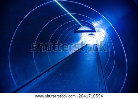 Similar – Image, Stock Photo Underground parking garage in Basel