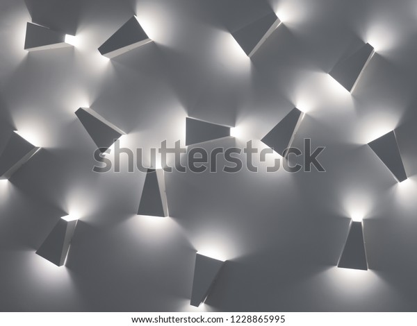 Light Fixtures Unusual Ceiling Lamps Modern Stock Photo Edit Now