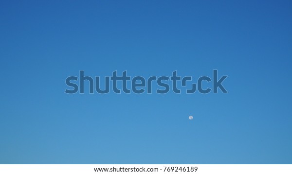 Light Gradient Clear Blue Morning Sky Stock Photo Edit Now 769246189