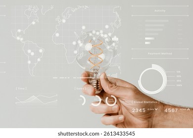 Light gray background with a smooth texture. The background features digital graphics and a light gray color scheme. Background image with copy space.