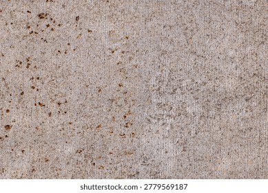 Light gray concrete texture with rough weathered surface and rust marks. Minimal industrial background for branding banners and packaging.