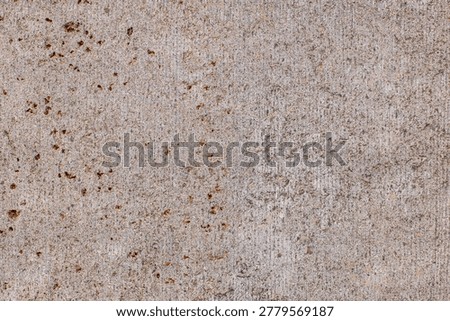 Light gray concrete texture with rough weathered surface and rust marks. Minimal industrial background for branding banners and packaging.
