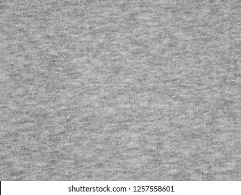 Light Heather Gray Sweatshirt Cotton Knitted Fabric Texture Swatch
