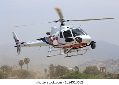 Light helicopter used for filming