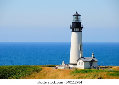 Light House In Oregon Coast Black Head
