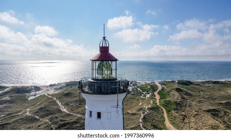 Light House At The Shores In Denmark