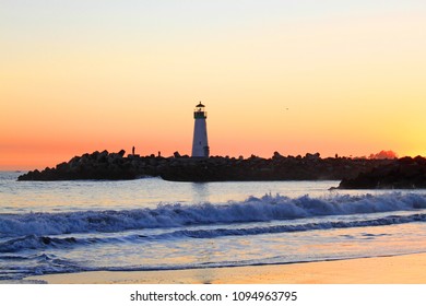 light house sunset - Shutterstock ID 1094963795