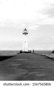 A Light House In Upstate New York.