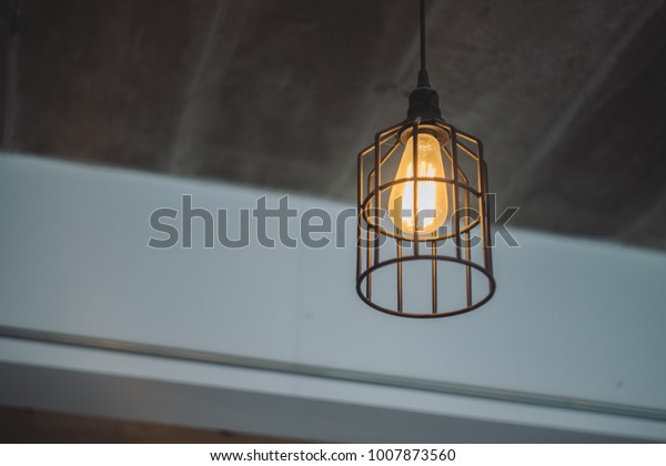 Light Lamp Hang Ceiling Stock Photo Edit Now 1007873560