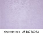 Light lavender color Venetian plaster Wall Background. Abstract Pastel lilac Decorative Stucco Surface. Design interior. Beautiful Texture With Copy Space for design.