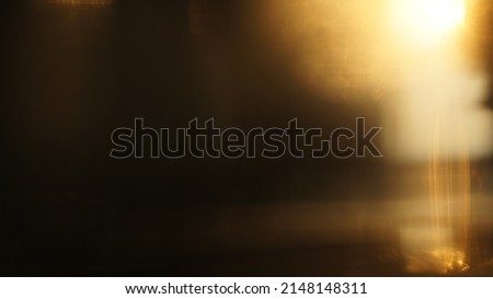 Light Leak Photo Overlay - Abstract Light Flare Glow Effect, Vintage Defocused Camera Lens Glowing Ray, Old Blurred Photography