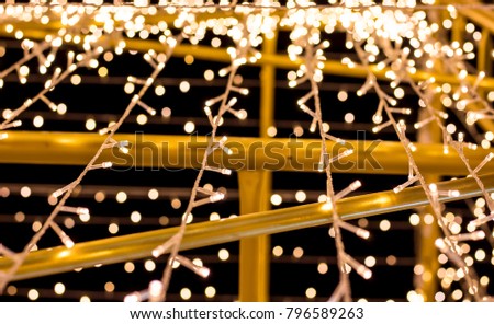 Light LED on the pole is very beautiful.