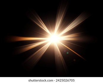 Light lens flare background effect - Powered by Shutterstock