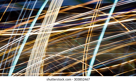 light line effect, abstract background