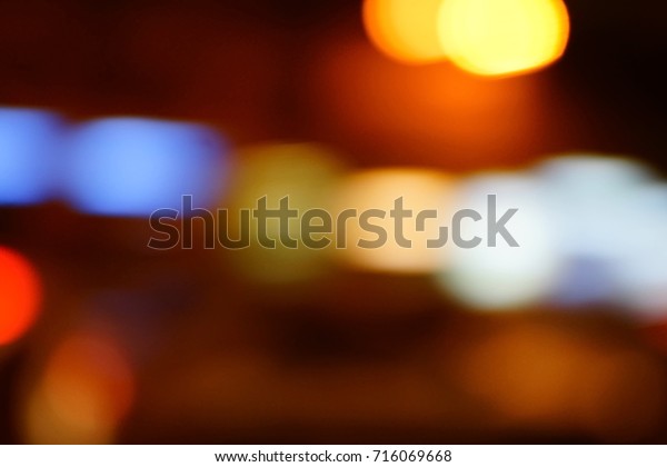 Light night at city blue bokeh abstract
background blur lens flare reflection beautiful circle glitter lamp
street with dark sky festival
firework