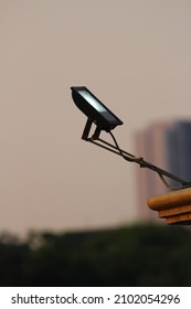 The light are on the tower