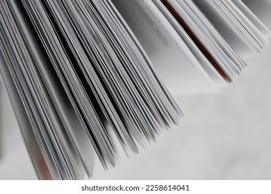 light pages of an open book - Shutterstock ID 2258614041