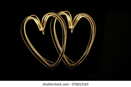 Light Painting A Heart