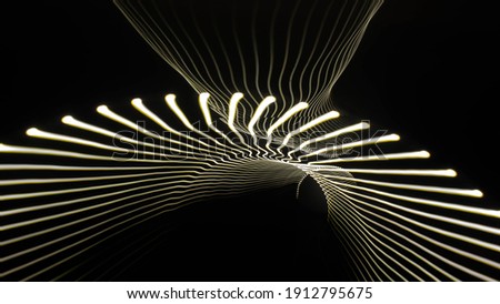 light painting trails leading lines wonderful long exposure image