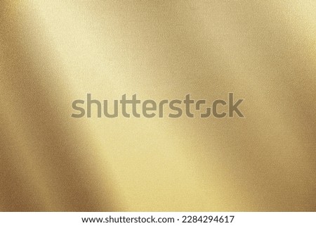 Light pale brown yellow silk satin. Gradient. Dusty gold color. Golden luxury elegant beauty premium abstract background. Shiny, shimmer. Curtain. Drapery. Fabric, cloth texture. Christmas, birthday.