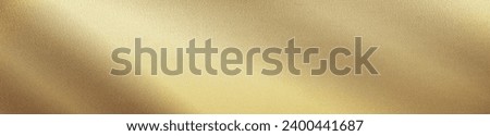 Light pale brown yellow silk satin. Gradient. Dusty gold color. Golden luxury elegant beauty premium abstract background. Shiny, shimmer. Curtain. Drapery. Fabric, cloth.Christmas, birthday. Banner.