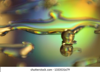 Light Pass Through Glass Surface Droplets Stock Photo 1333531679 ...