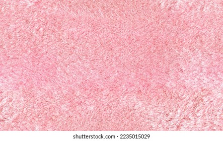 Light pink shiny fur texture. Glamorous trendy backdrop for adding text. Stock seamless image of soft fabric.