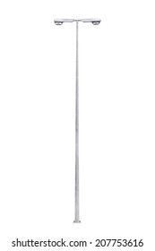 Light Pole Isolated On A White Background